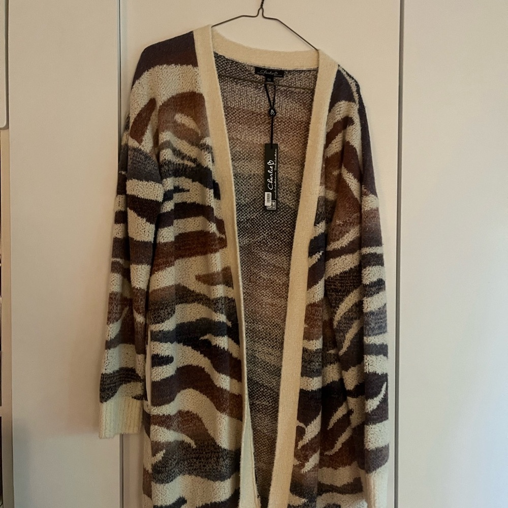 Cozy, comfy, beautiful cardigan new with tags